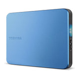 Toshiba Canvio Flex 2.5-inch 4TB Metallic Blue External Hard Drive HDTX240EPCCA