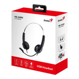 Genius HS-220U Wired Headset Black