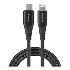 Huntkey Type-C to Lightning Cable 1.5m Black HKCCL941513