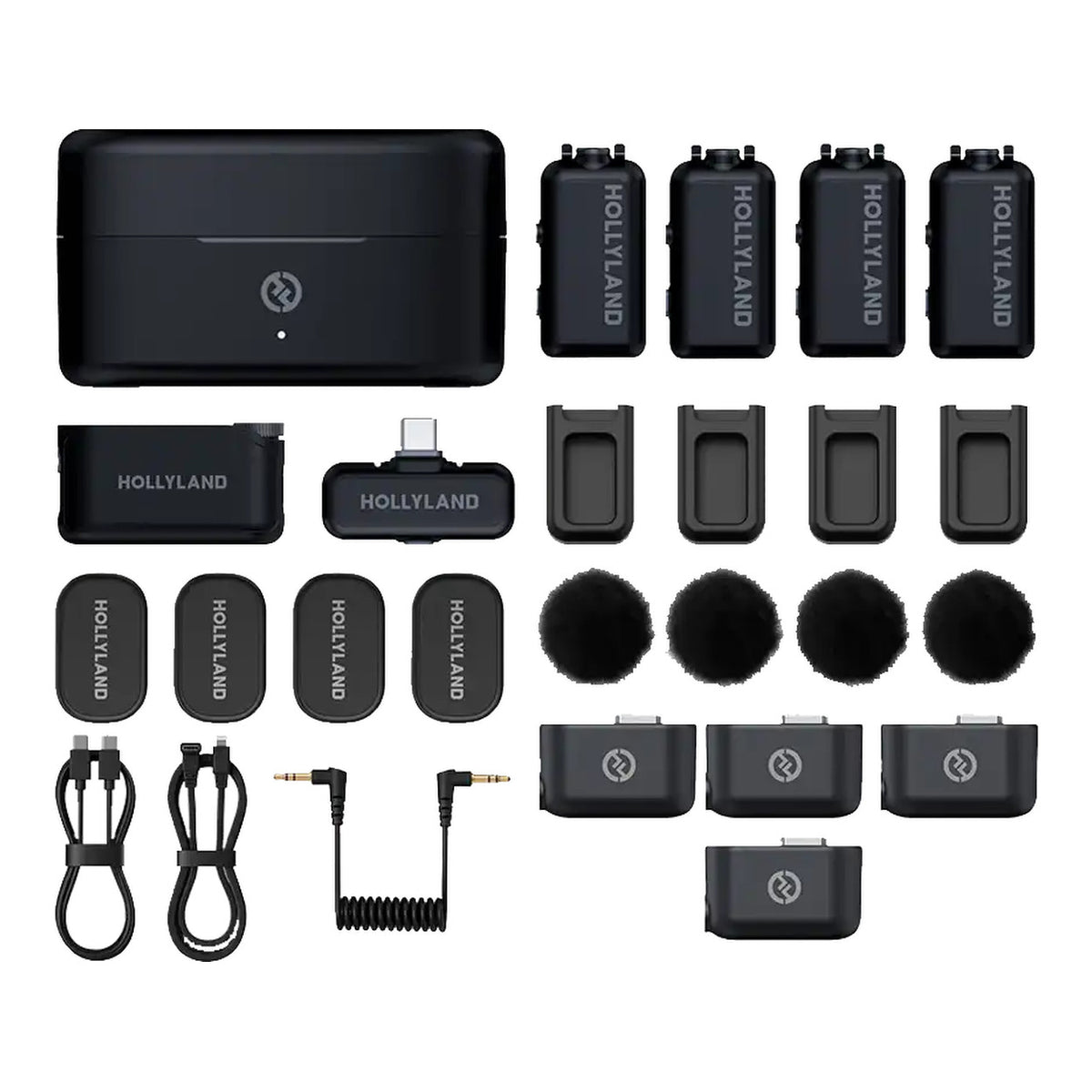 Hollyland LARK MAX 2 Combo 4-Person Wireless Microphone System HOLLRKMX2