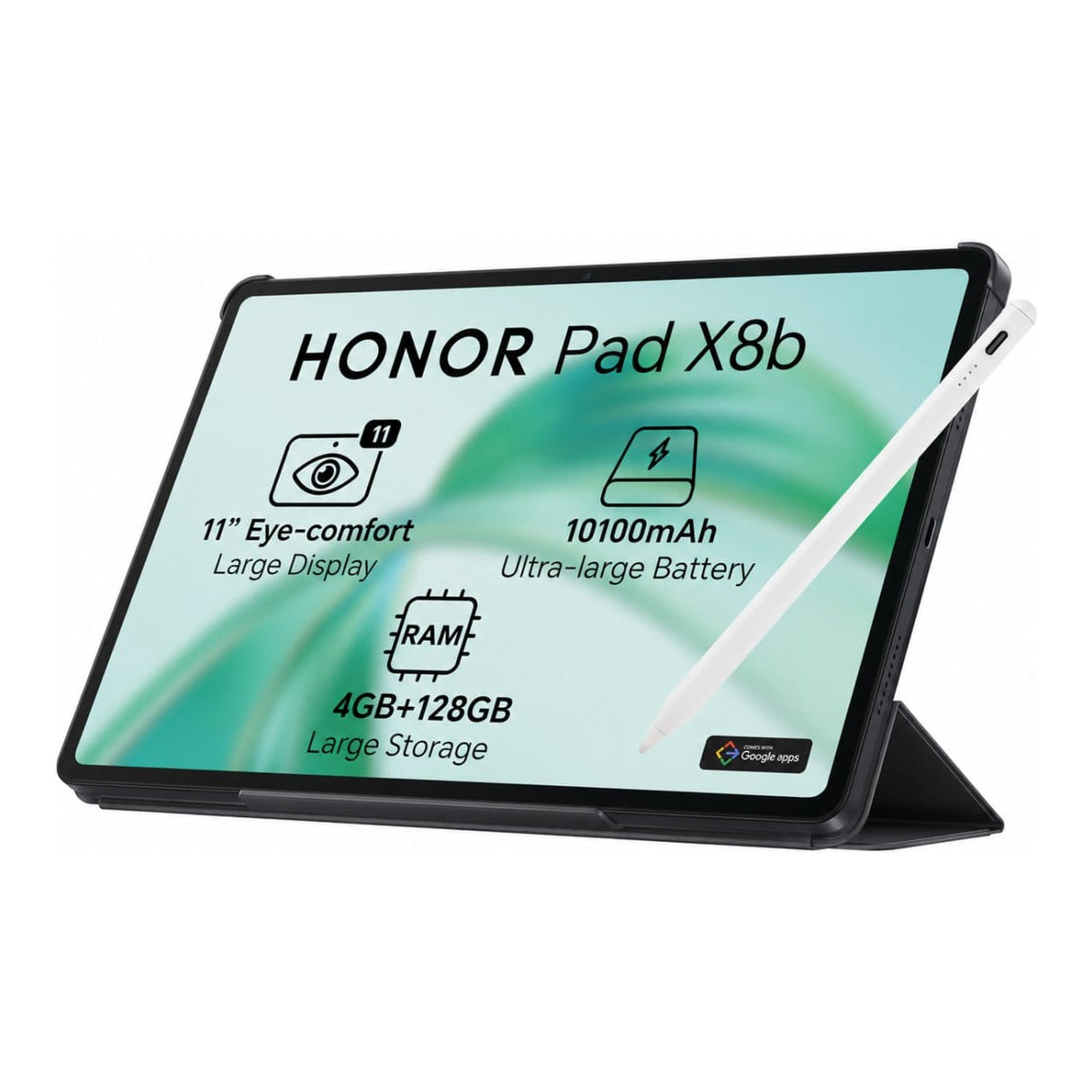 HONOR Pad X8b 11-inch FHD Tablet - Snapdragon 680 128GB ROM 4GB RAM LTE Android 16 Space Grey HONPADX8BGRY