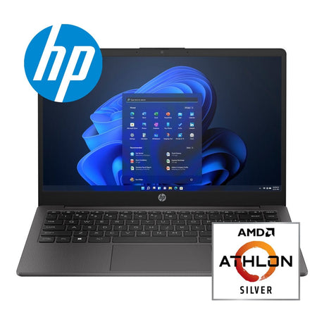 HP 245 G10 AMD Athlon Silver 7120U 15.6-inch Win 11 Home Laptop and Bag & Headphone Bundle