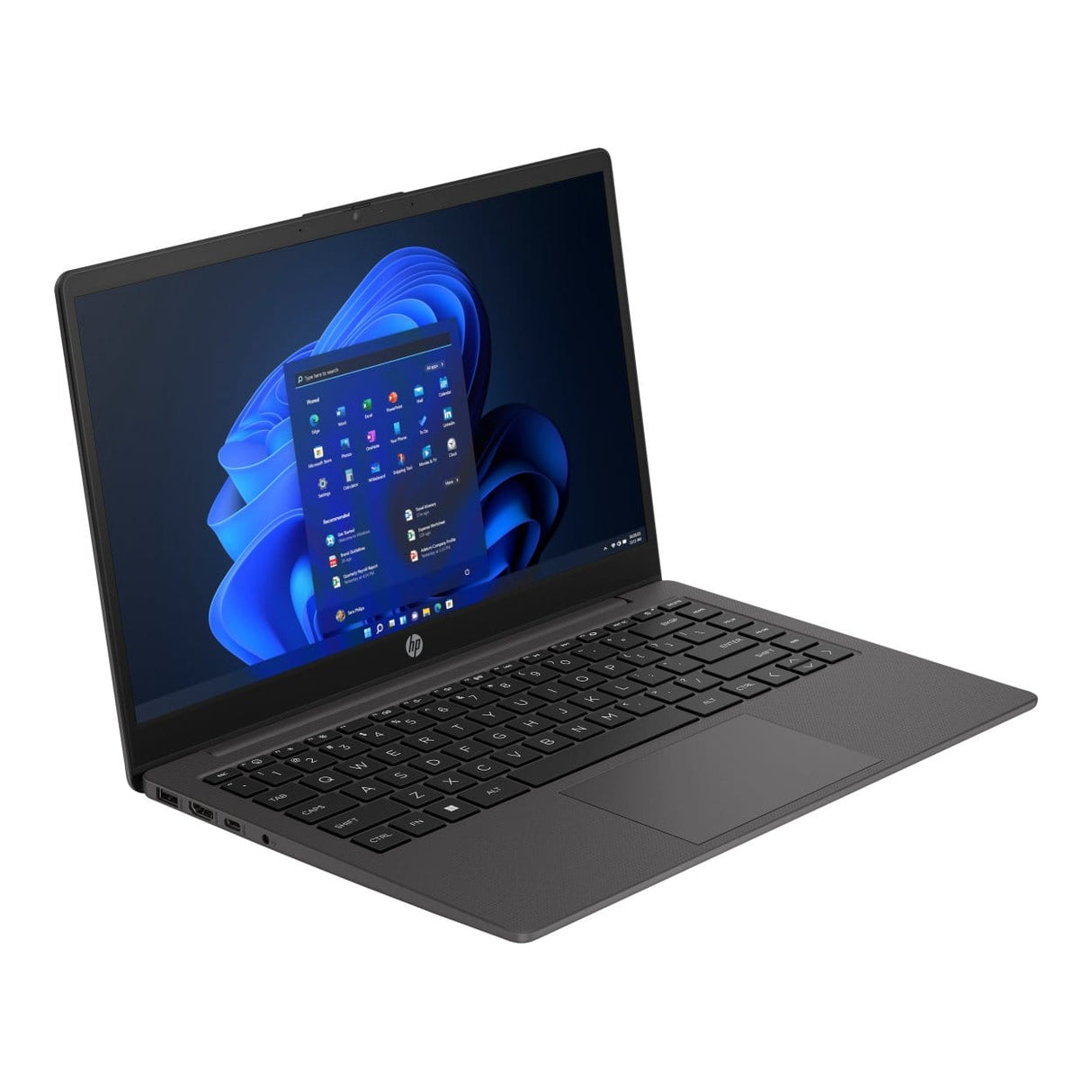 HP 245 G10 AMD Athlon Silver 7120U 15.6-inch Win 11 Home Laptop and Printer & Headphone Bundle