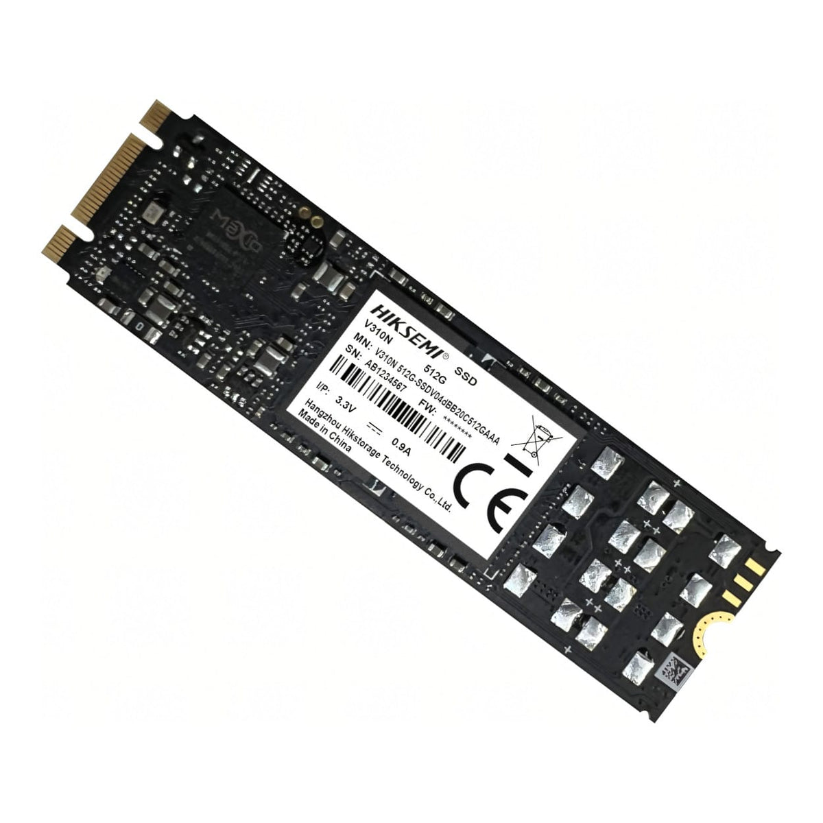 Hiksemi V310N 512GB M.2 SATA Surveillance Internal SSD HS-SSD-V310N-512G
