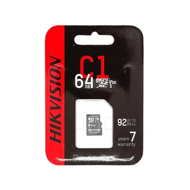 Hikvision C1 V30 64GB MicroSD Card HS-TF-C1(STD)/64G