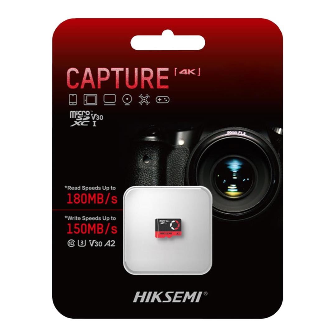Hiksemi Capture V30 256GB MicroSDXC Memory Card HS-TF-E3 256G