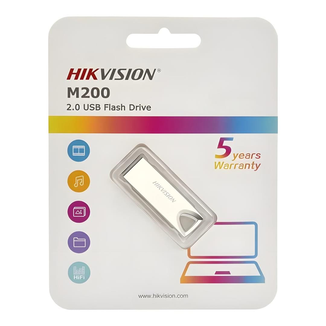 Hikvision Classic 64GB USB 2.0 Flash Drive HS-USB-M200-64G U2H