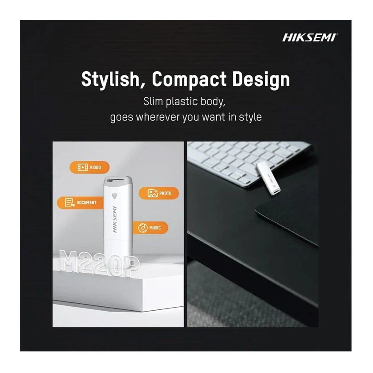 Hiksemi CAP 64GB USB Flash Drive HS-USB-M220P-64GB-U3