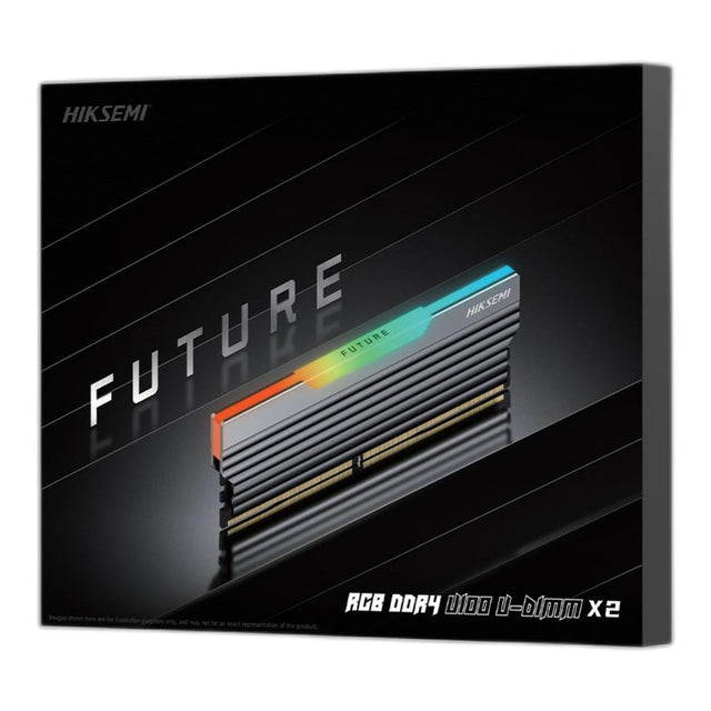 Hiksemi Future RGB 32GB DDR4 3600MHz 2 x 16GB UDIMM Memory Module Kit HSC432U36C5-16G-2