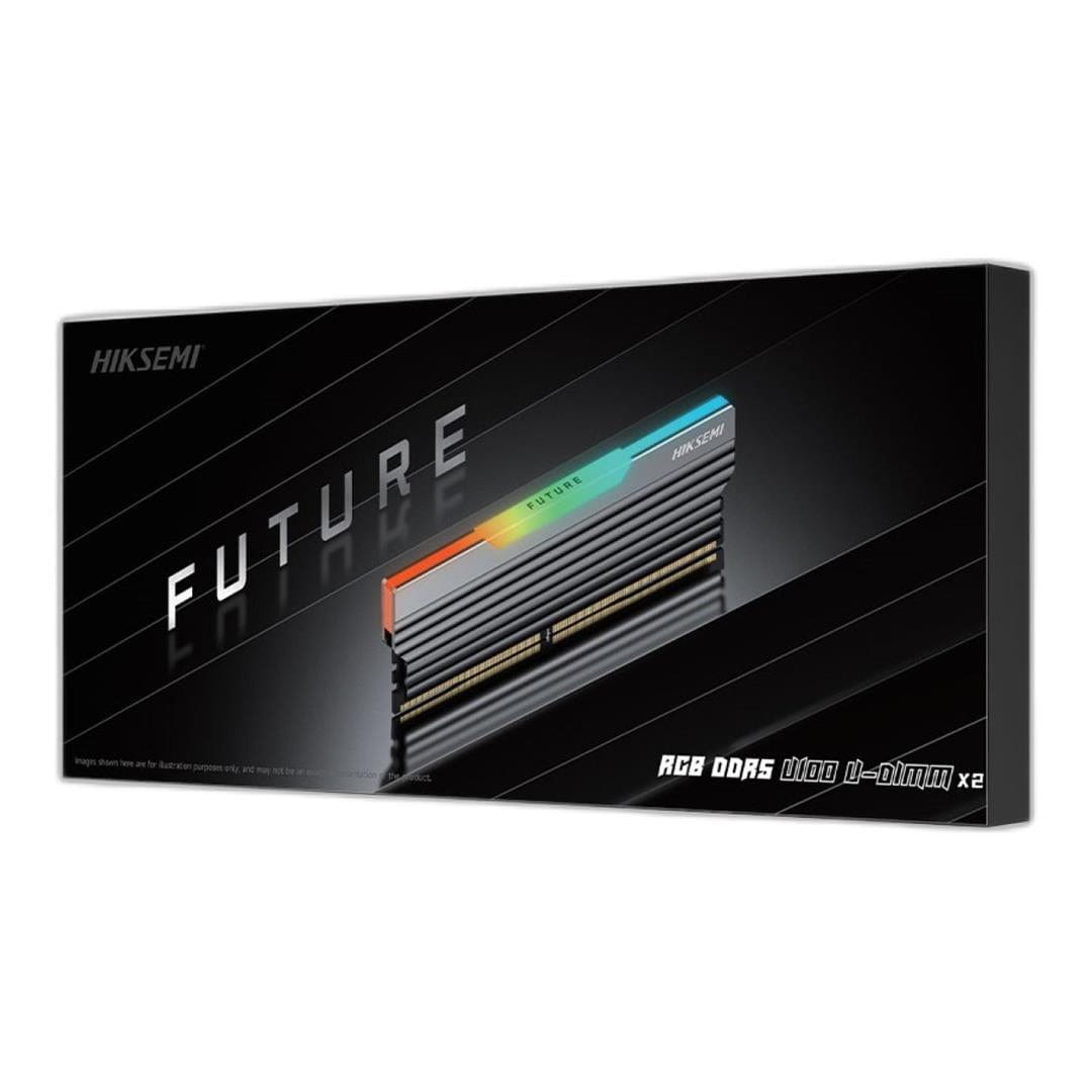 Hiksemi Future RGB 64GB DDR5 6400MHz 2 x 32GB UDIMM Memory Module Hiksemi Future RGB 64GB DDR5 6400MHz 2 x 32GB UDIMM Memory Module