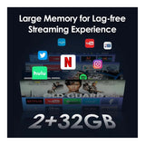 HTPNEO H86 700 ANSI Lumens Smart Streaming Projector HTPNEOH86