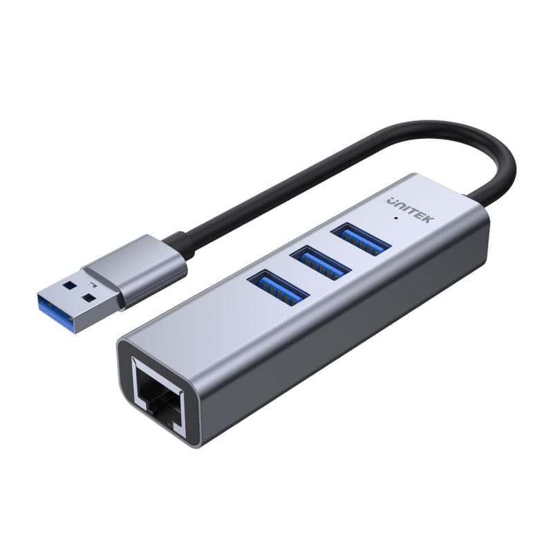 Unitek 3-Port USB3.0 Type-A Ethernet Hub HUB-USB3C-3P-H1906A