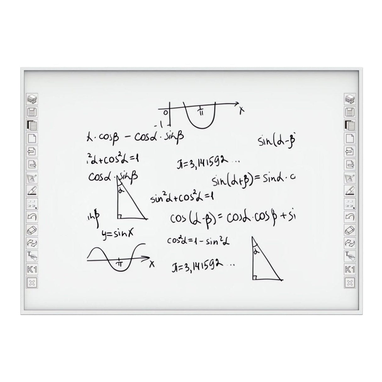 Parrot 78-inch Multi Touch Interactive Whiteboard HV-1683A