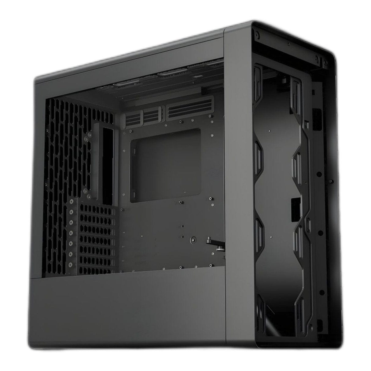 HAVN BF 360 Tempered Glass E-ATX Mid Tower Gaming PC Case Black HVN-CA-BF360-02