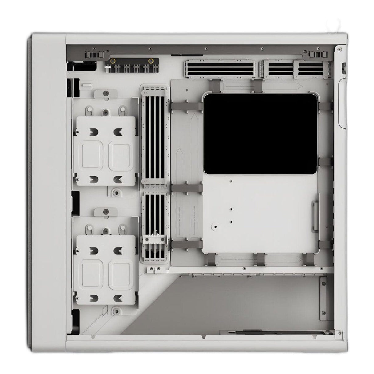 HAVN BF 360 Flow Tempered Glass E-ATX Mid Tower Gaming PC Case White HVN-CA-BF360-03