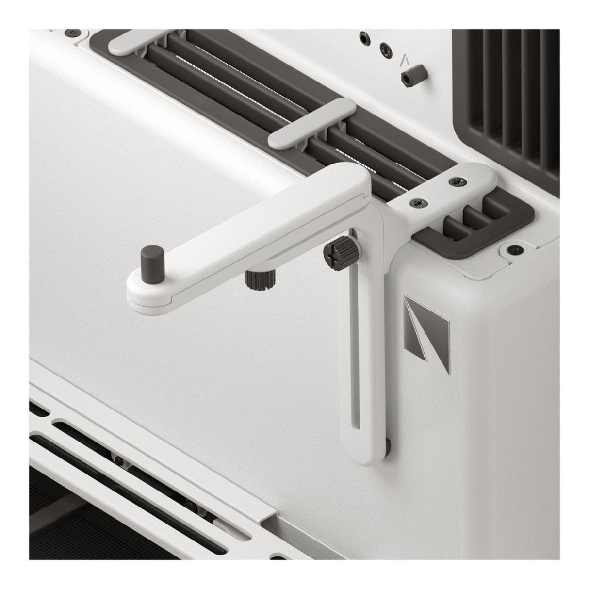 HAVN HS 420 Base Edition E-ATX Mid-Tower PC Case with Adjustable GPU Bracket White HVN-CA-HS420-07