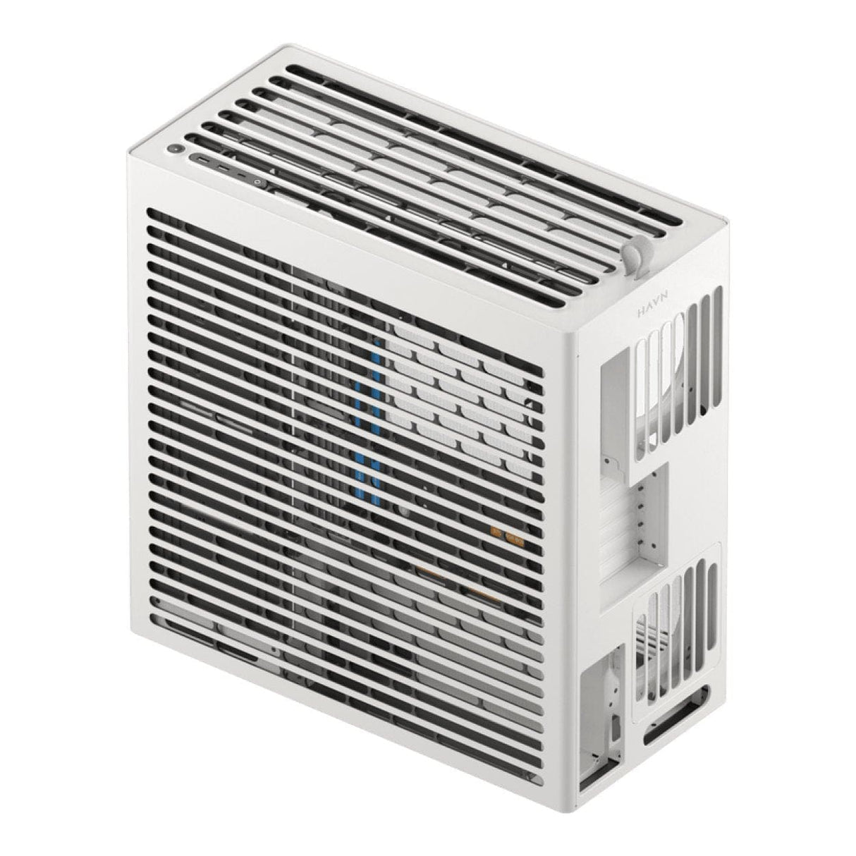 HAVN HS 420 Base Edition E-ATX Mid-Tower PC Case with Adjustable GPU Bracket White HVN-CA-HS420-07