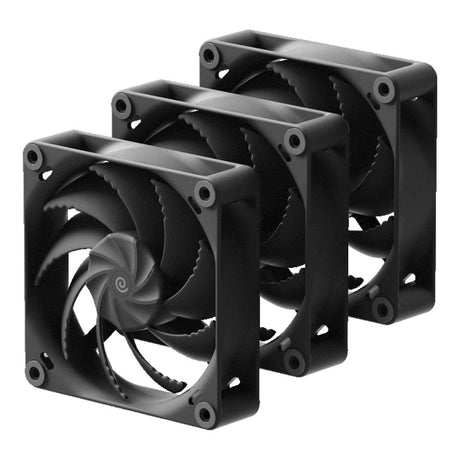 HAVN H12 120mm PWM Case Fan Black 3-pack HVN-FS-H1230-02(3-Pack)