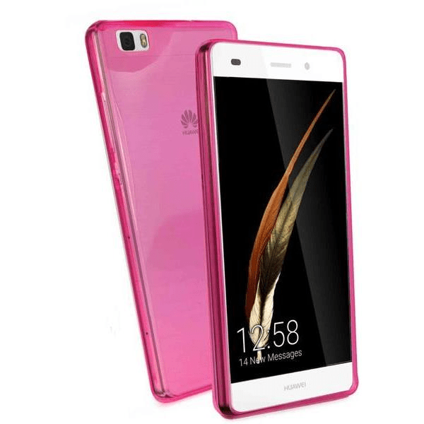 Tuff-Luv TPU Gel case for Huawei Huawei P8 Lite Pink I14_26