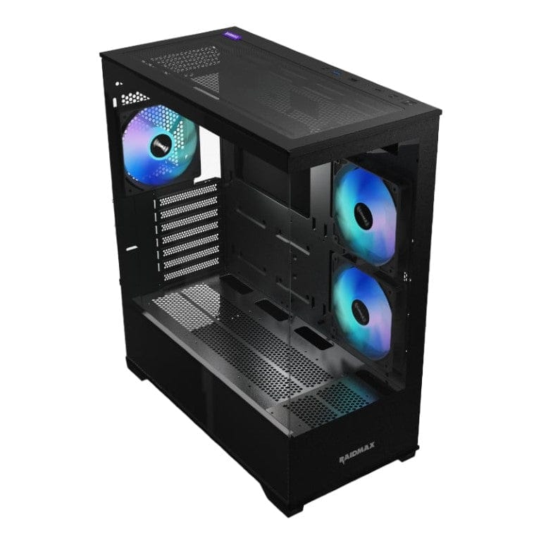Raidmax I801 ATX ARGB Gaming PC Case Black I801TBF