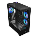 Raidmax I801 ATX ARGB Gaming PC Case Black I801TBF