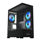 Raidmax I801 ATX ARGB Gaming PC Case Black I801TBF