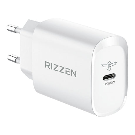 Rizzen PD20W Type-C Wall Charger White IBD156-1C-20W