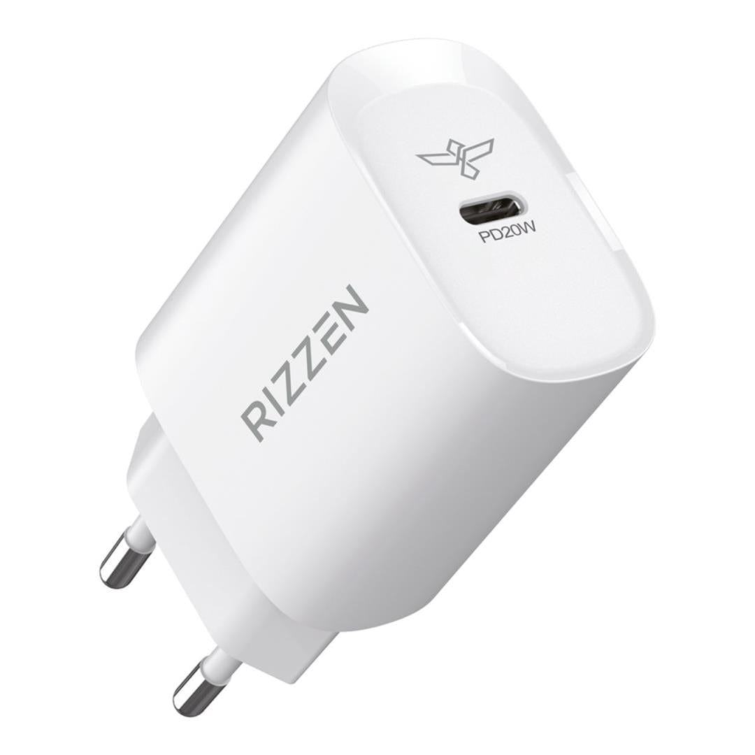 Rizzen PD20W Type-C Wall Charger White IBD156-1C-20W