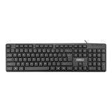 Parrot IC0005 Wired Keyboard and Mouse Combo Black