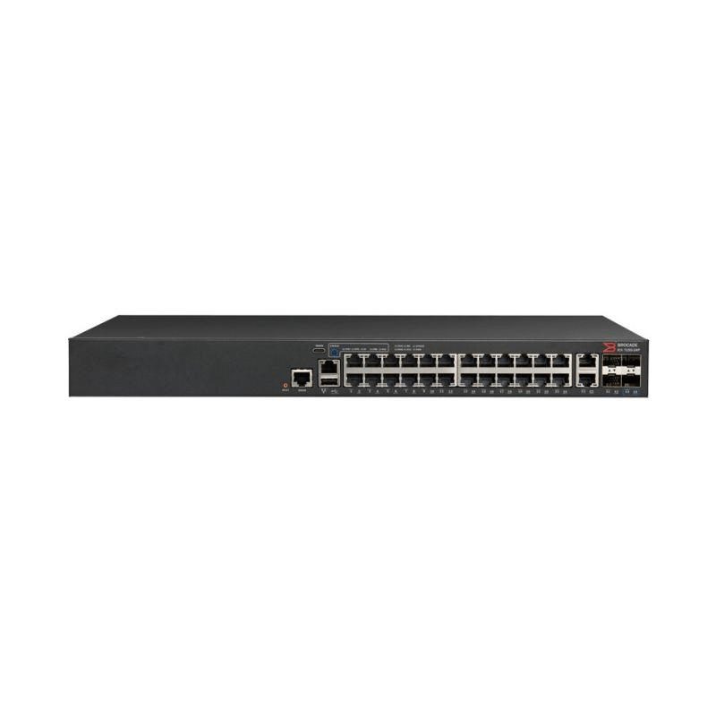 RUCKUS Networks ICX7150 10/100/1000 L3 Gigabit Ethernet Managed Switch ICX7150-24P-4X1G