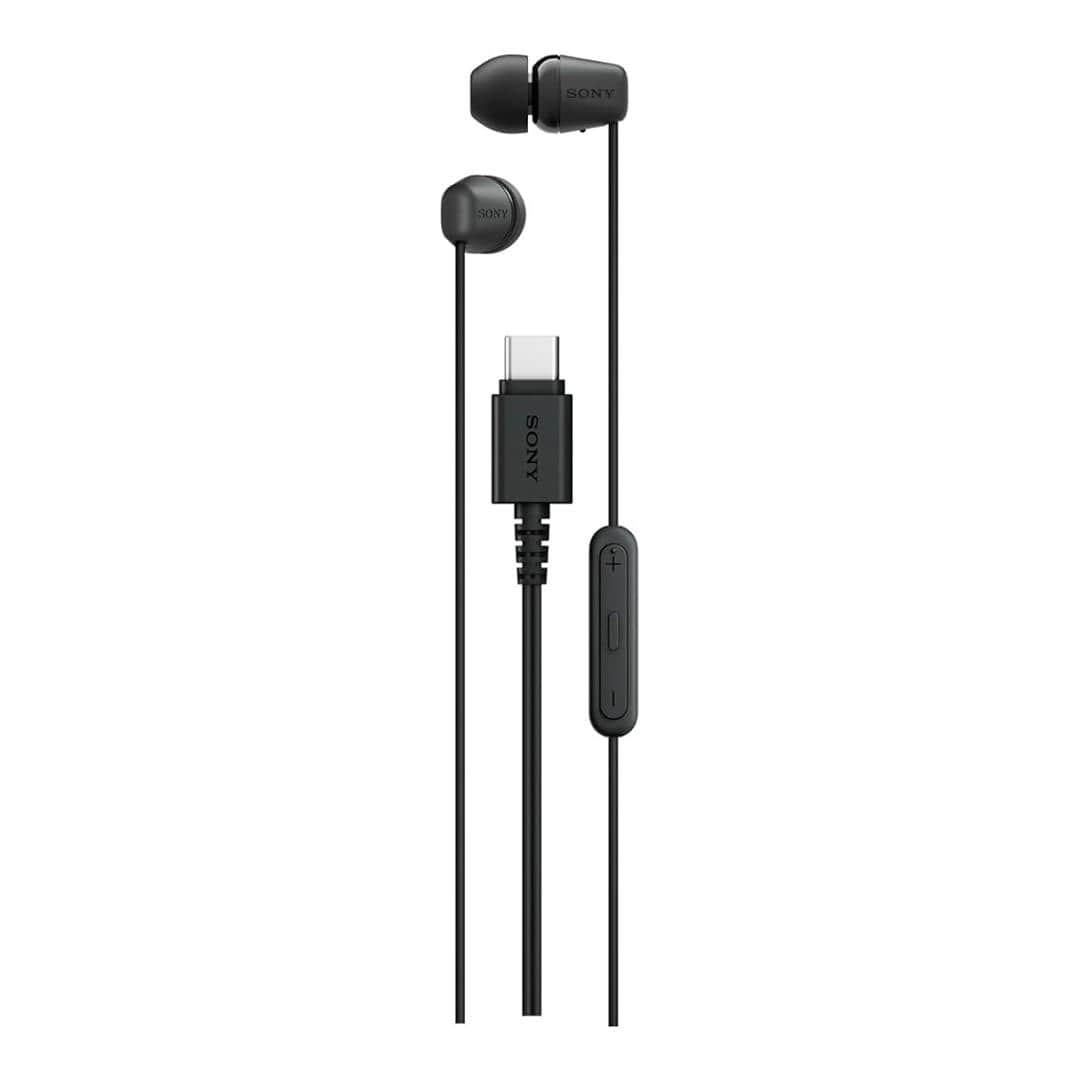 Sony EX15C USB-C Wired In-Ear Earphones Black IER-EX15C/BZE