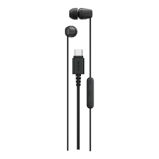 Sony EX15C USB-C Wired In-Ear Earphones Black IER-EX15C/BZE