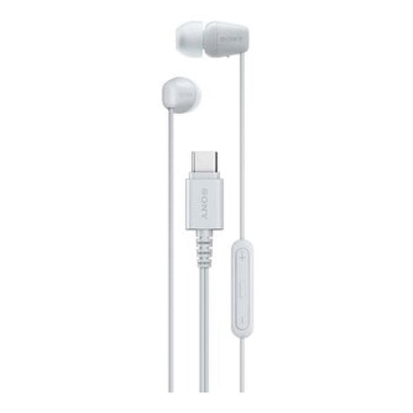 Sony EX15C USB-C Wired In-Ear Earphones White IER-EX15C/WZE