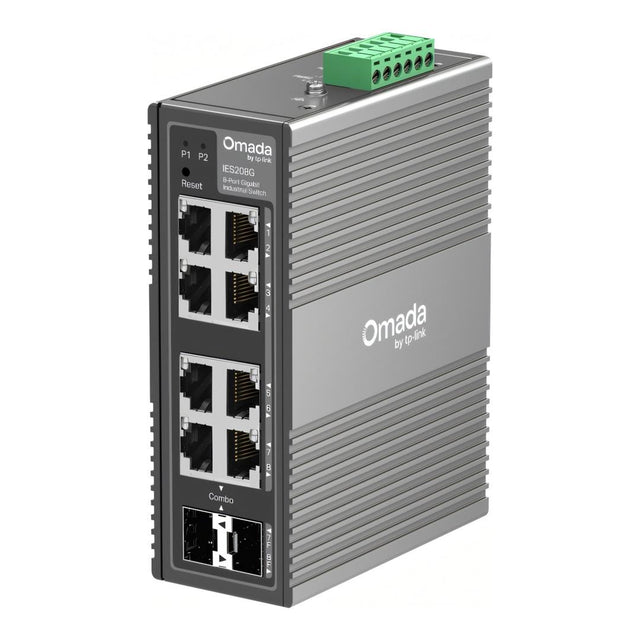 TP-Link Omada IES208G 8-port Gigabit Industrial Easy Managed Switch