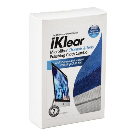 Meridrew iKlear Microfiber Chamois & Terry Polishing Cloth Combo IK-MK-COM