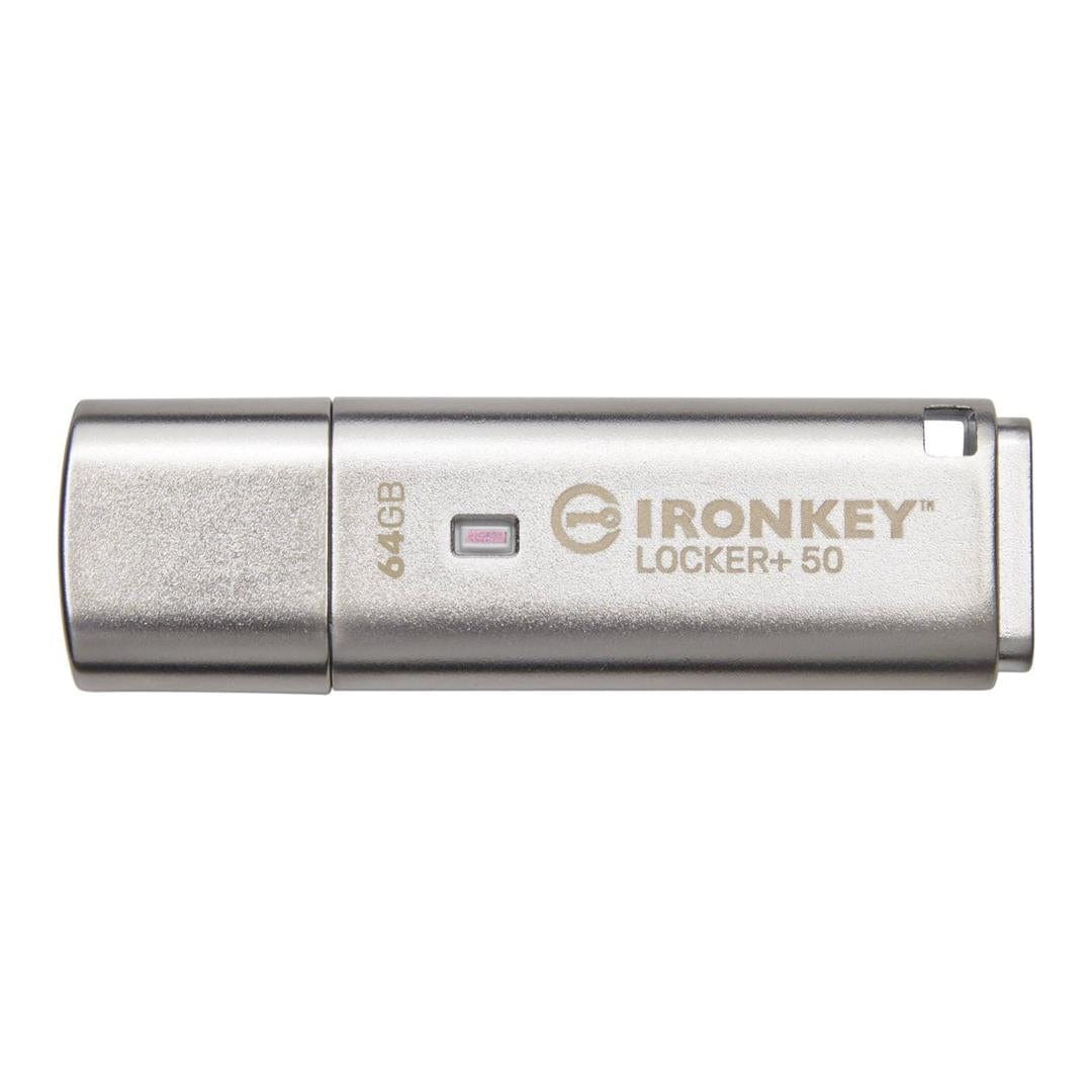 Kingston IronKey 64GB IKLP50 AES USB Flash Drive IKLP50/64GB