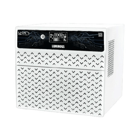 Luminous 1100VA 12V Pure Sinewave Inverter with 100Ah LiFePO4 Battery ILV-1250