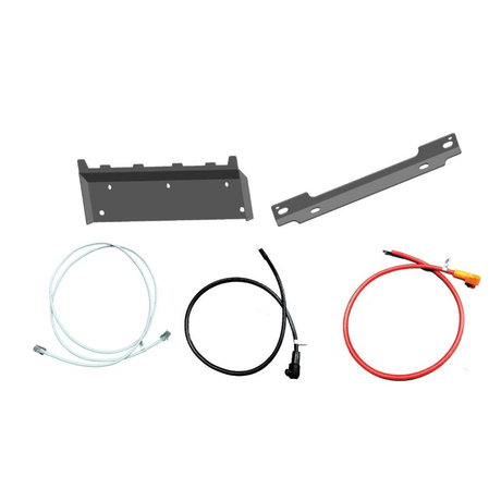 Enertec Wall Mount Kit for 1x GL48100 Battery IM1