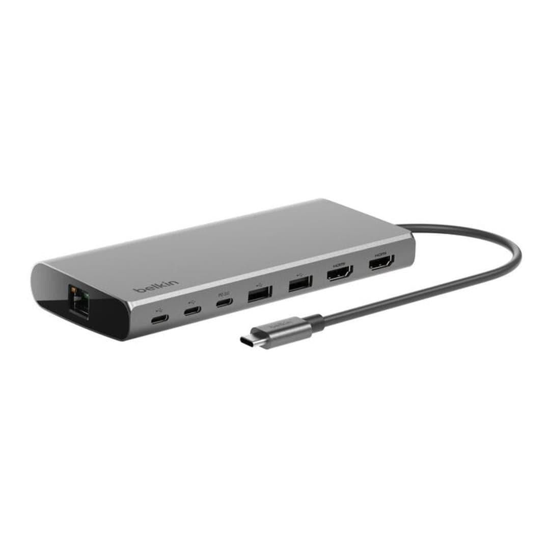 Belkin Universal USB-C 8-in-1 Dual Display Core Hub INC015btSGY-CZ