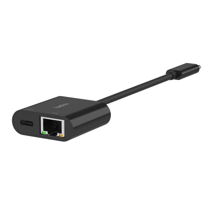 Belkin 2-in-1 Type-C Ethernet Adapter INC019BTBK