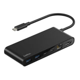 Belkin Connect 8-in-1 Type-C Ethernet Hub INC024HQBK