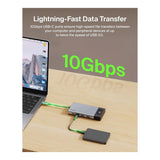 Belkin Connect 8-in-1 USB-C Dual HDMI Docking Station Silver INC027HQSGY