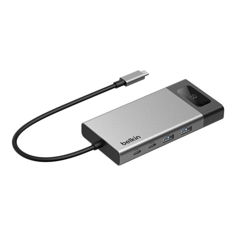 Belkin Connect 8-in-1 USB-C Dual HDMI Docking Station Silver INC027HQSGY