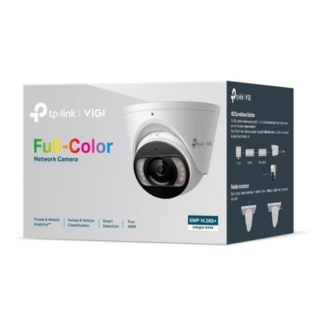 TP-Link VIGI 5MP 4mm Full-Colour Turret Network Camera