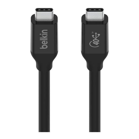 Belkin Type-C Male to Male USB4 Cable 0.8m Black INZ001BT0.8MBK