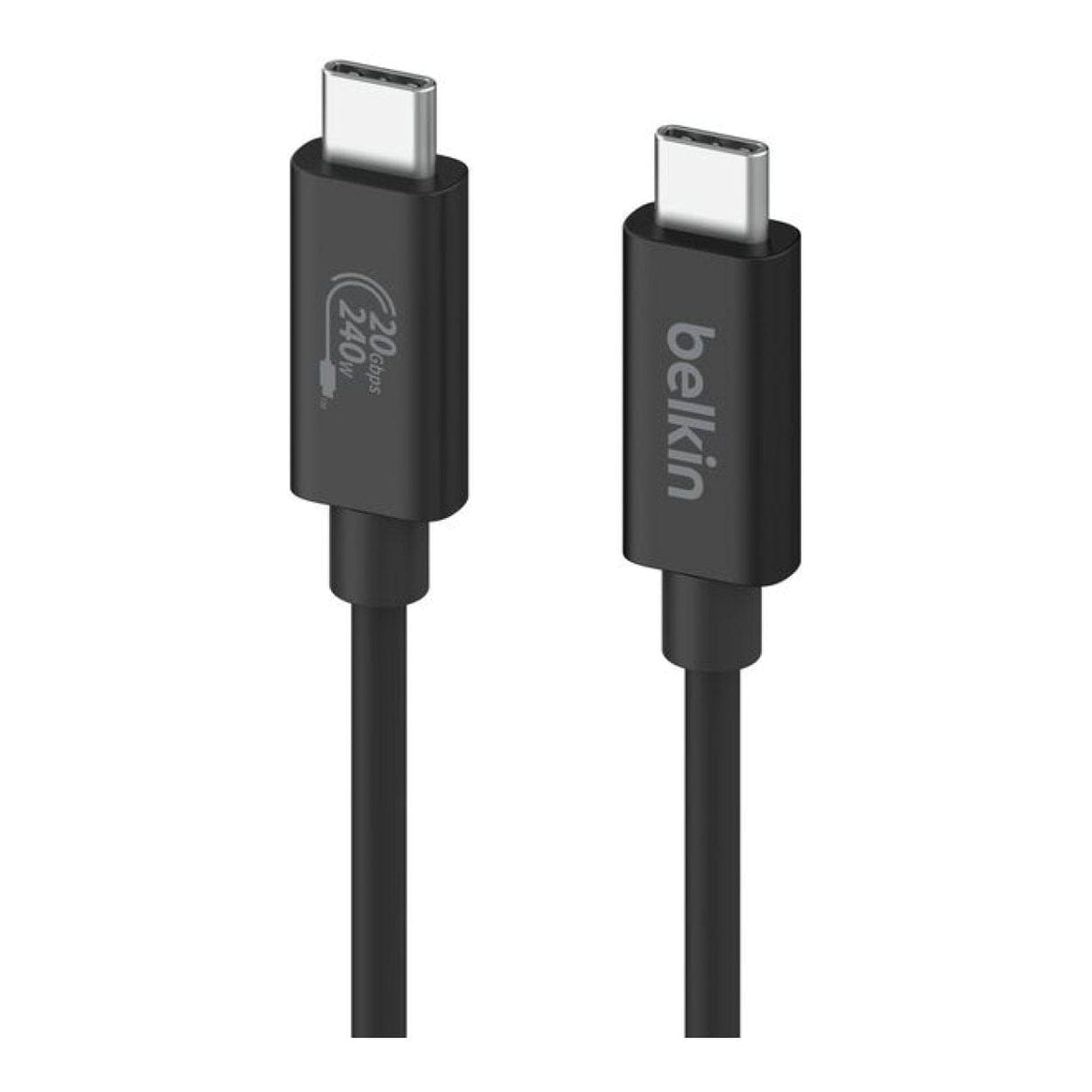 Belkin 2m USB4 204W 20Gbp/s Charging Cable Black INZ004bt2MBK