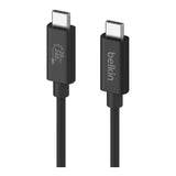 Belkin 2m USB4 204W 20Gbp/s Charging Cable Black INZ004bt2MBK
