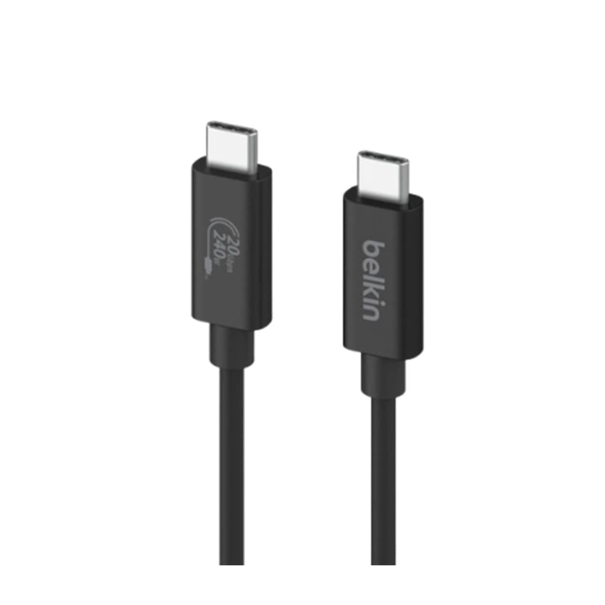 Belkin Connect Type-C Male to Male 4K 240W Charging Cable 2m INZ004BTMBK