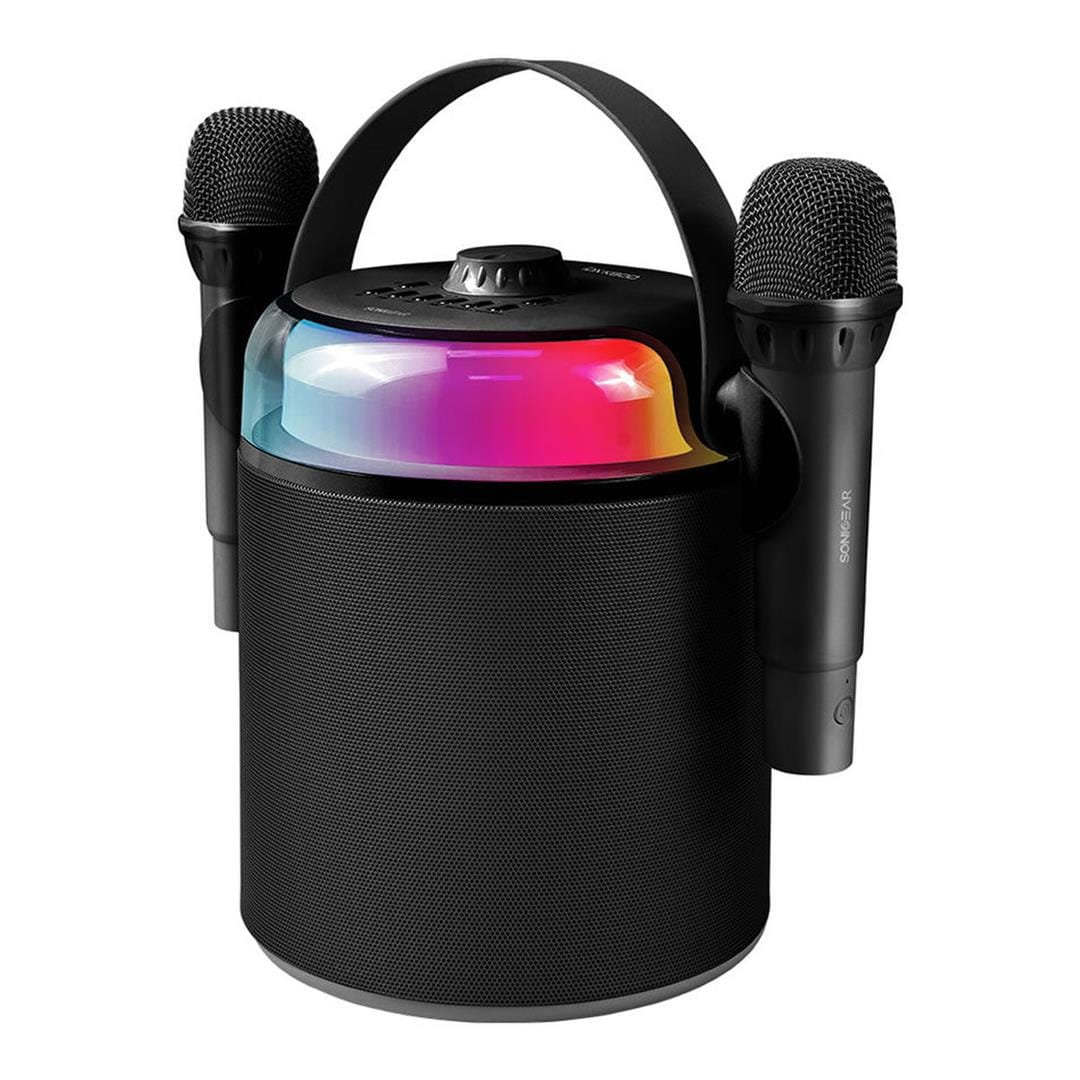 SonicGear iOX K800 Portable Bluetooth Speaker with Microphones - Black IOXK800BLK
