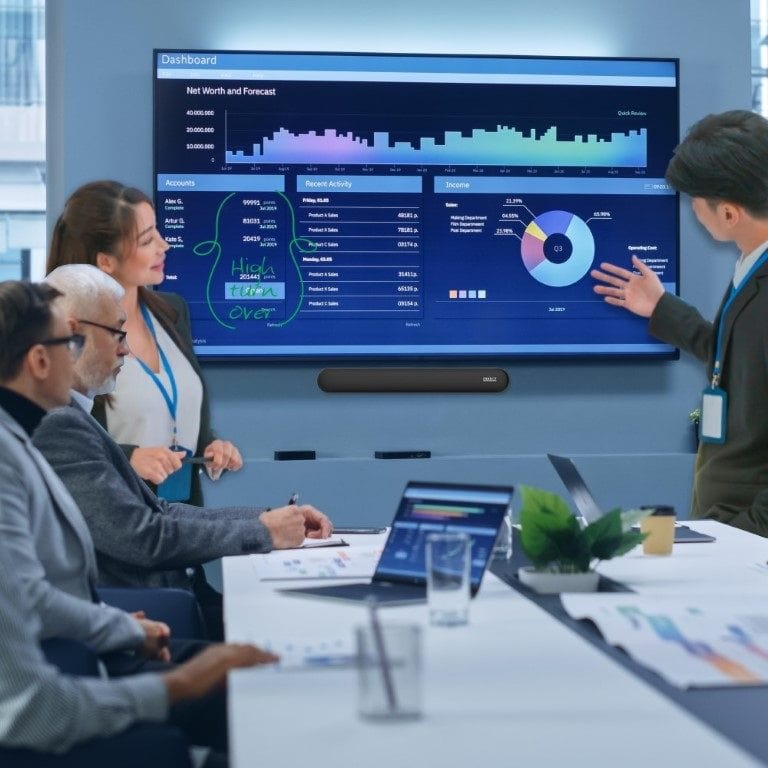 Parrot IP0075 75-inch Interactive LED Touch Panel